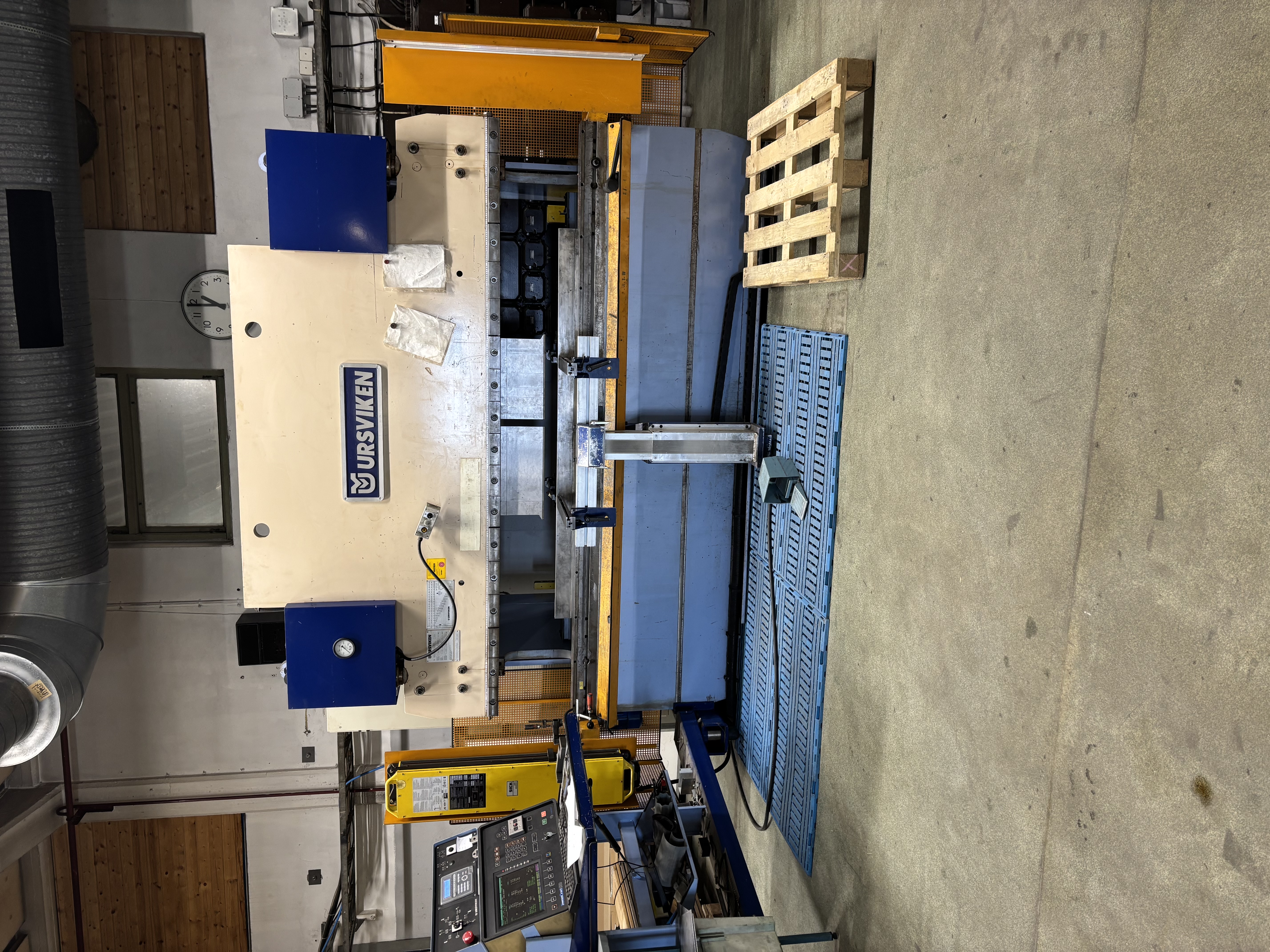 Press i produktionen hos CH-Verken